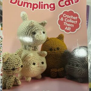 Dumpling Cats Crochet Pattern Book - Cream, Tan, Brown, Gray